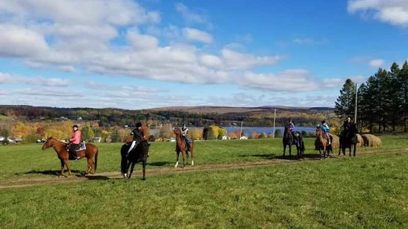 Écurie de l'oiseau bleu — Val-des-Sources, Eastern Townships