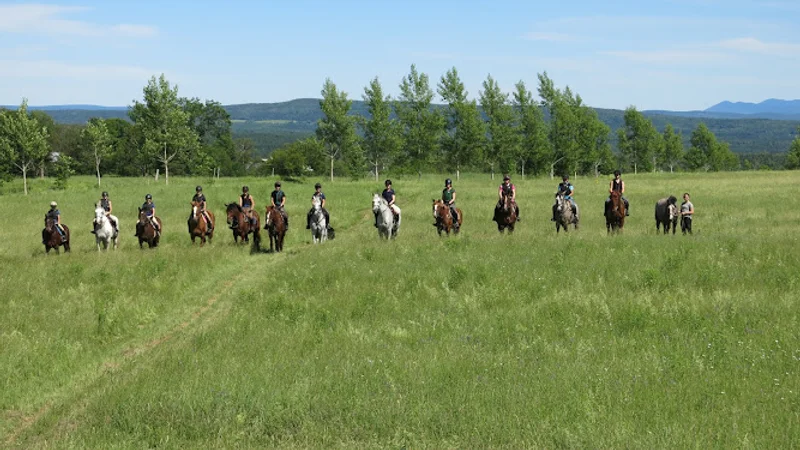 Equestrian Center Equilibre in Bishopton, Quebec